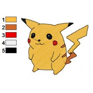 Pokemon Embroidery Design 22